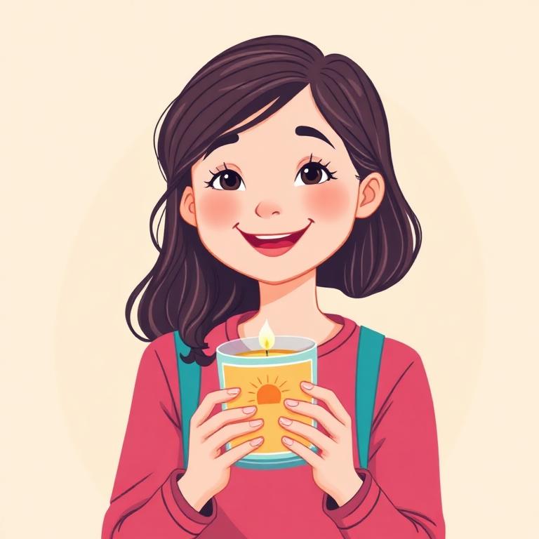 Ilka, shopkeeper of LUMZI Candle Studio